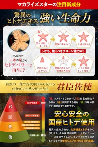 MACARISE - マカライズスター 30日分 90粒 の評価 | SHOPSTAFF